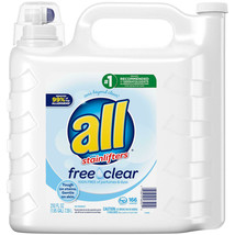 all Liquid Laundry Detergent Free Clear for Sensitive Skin (250 oz.,166 ... - $79.00
