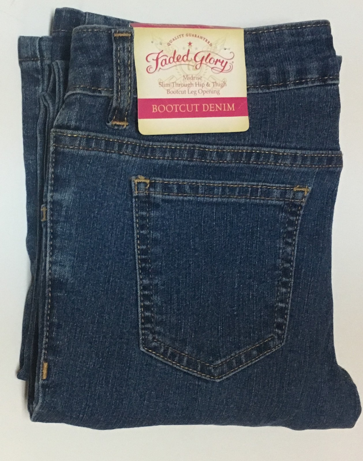 faded glory ultimate boot cut jeans