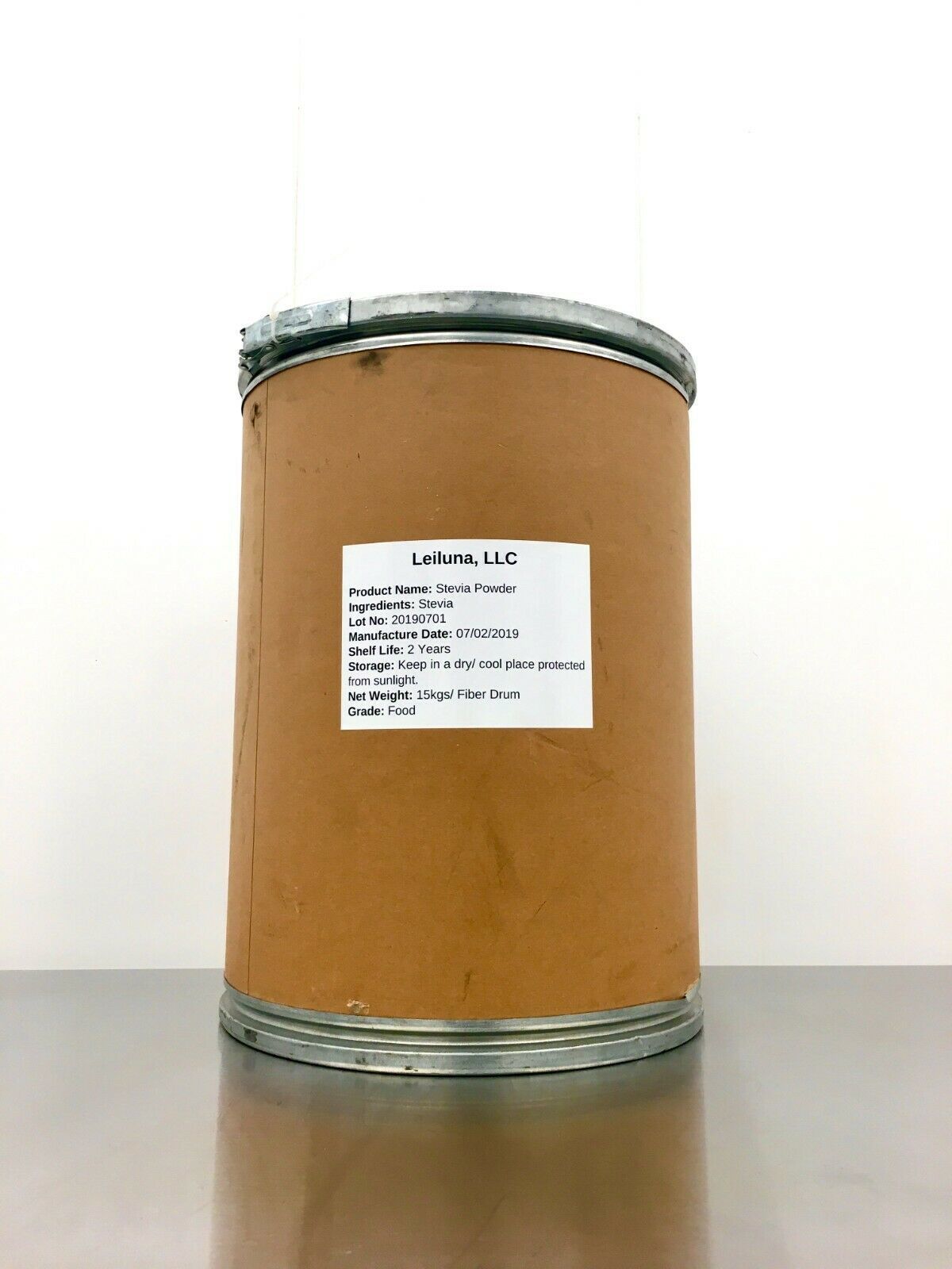 Wholesale Stevia Powder Bulk 15kg (33lbs) Rebaudiana Leaf Extract Non