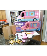 Vintage 1989 Barbie Western Fun Motor Home Camper Van with Orig Box INCO... - $399.95