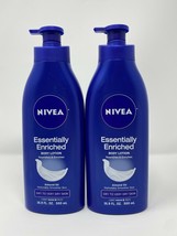 (2) NIVEA Essentially Enriched Body Lotion 16.9 oz - $19.99