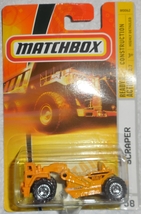  Matchbox 2008  "Scraper" Mint Car On Card #2/7 Ready For Action Collector #58 - $3.50