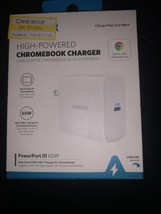 Anker 02223 High Powered USB-C Chromebook Charger New L - $20.56