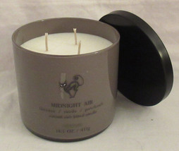 Kirkland's 14.5 oz Jar 3-Wick Candle Natural Wax Blend MIDNIGHT AIR - $27.08