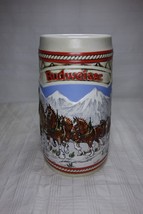 Budweiser 1985 Collectible Holiday Stein Clydesdale A Series Limited Edition - $12.99