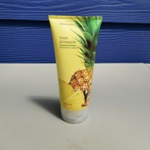 Bath & Body Works Pleasures Fresh Pineapple Shimmer Body Lotion RARE 90% Full - $18.61
