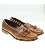 ALLEN EDMONDS Bridgeton Brown Leather Brogue Kiltie Tassel Dress Shoes 10.5 - $62.36
