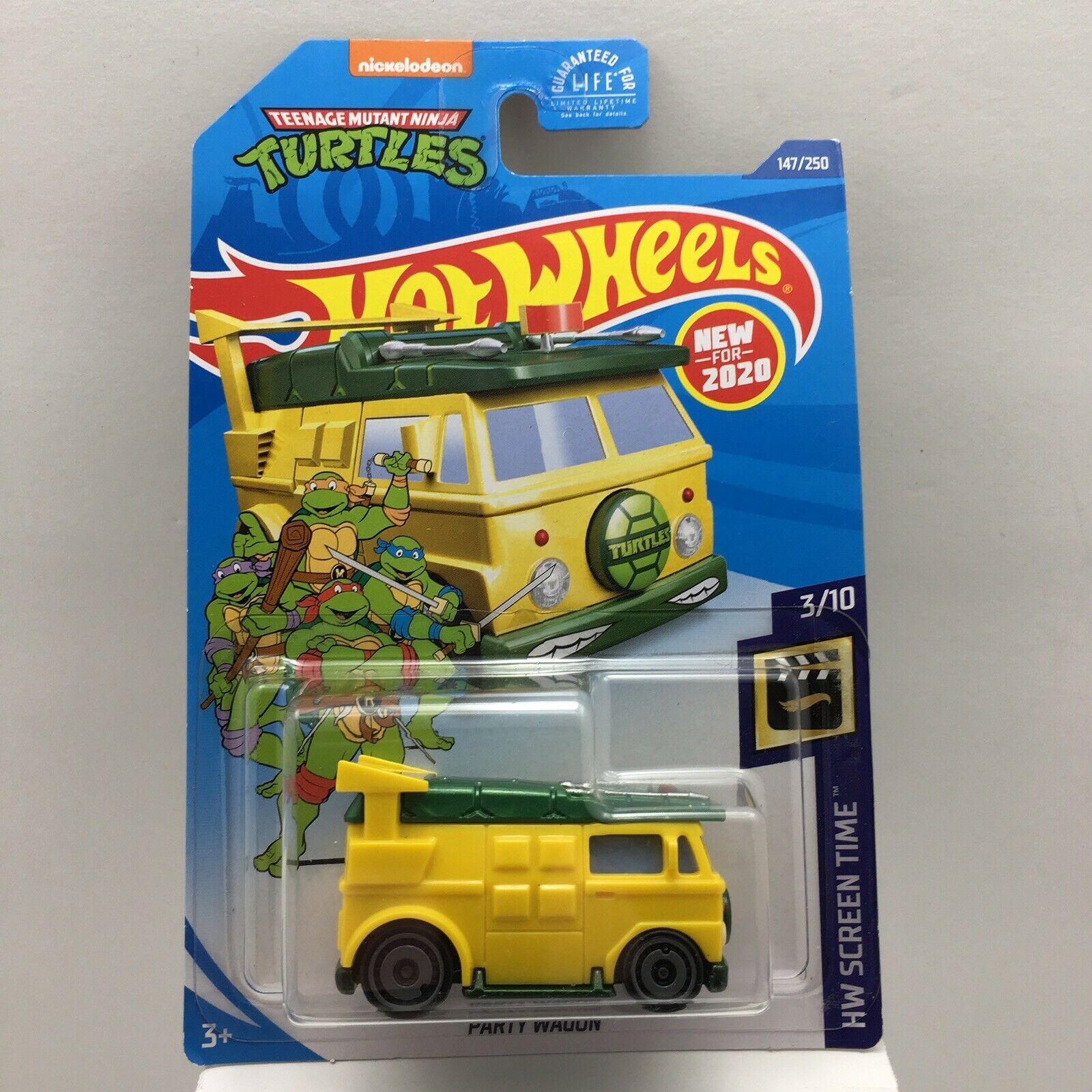 ninja turtles hot wheels party wagon