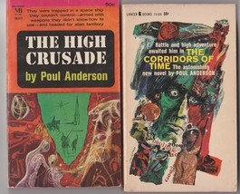 Poul Anderson High Crusade &amp; Corridors of Time 1960s 1sts - $15.00