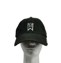 Vintage Nike Golf Tiger Woods TW Flexfit Black Hat Cap Size L/XL - $41.80
