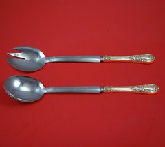 America Victorian by Lunt Sterling Silver Salad Serving Set Modern Custom 2pc - $147.51