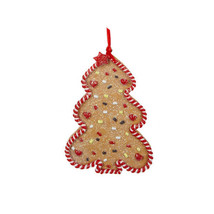 Kurt S. Adler Claydough Gingerbread Christmas Tree Cookie Christmas Ornament - $7.88