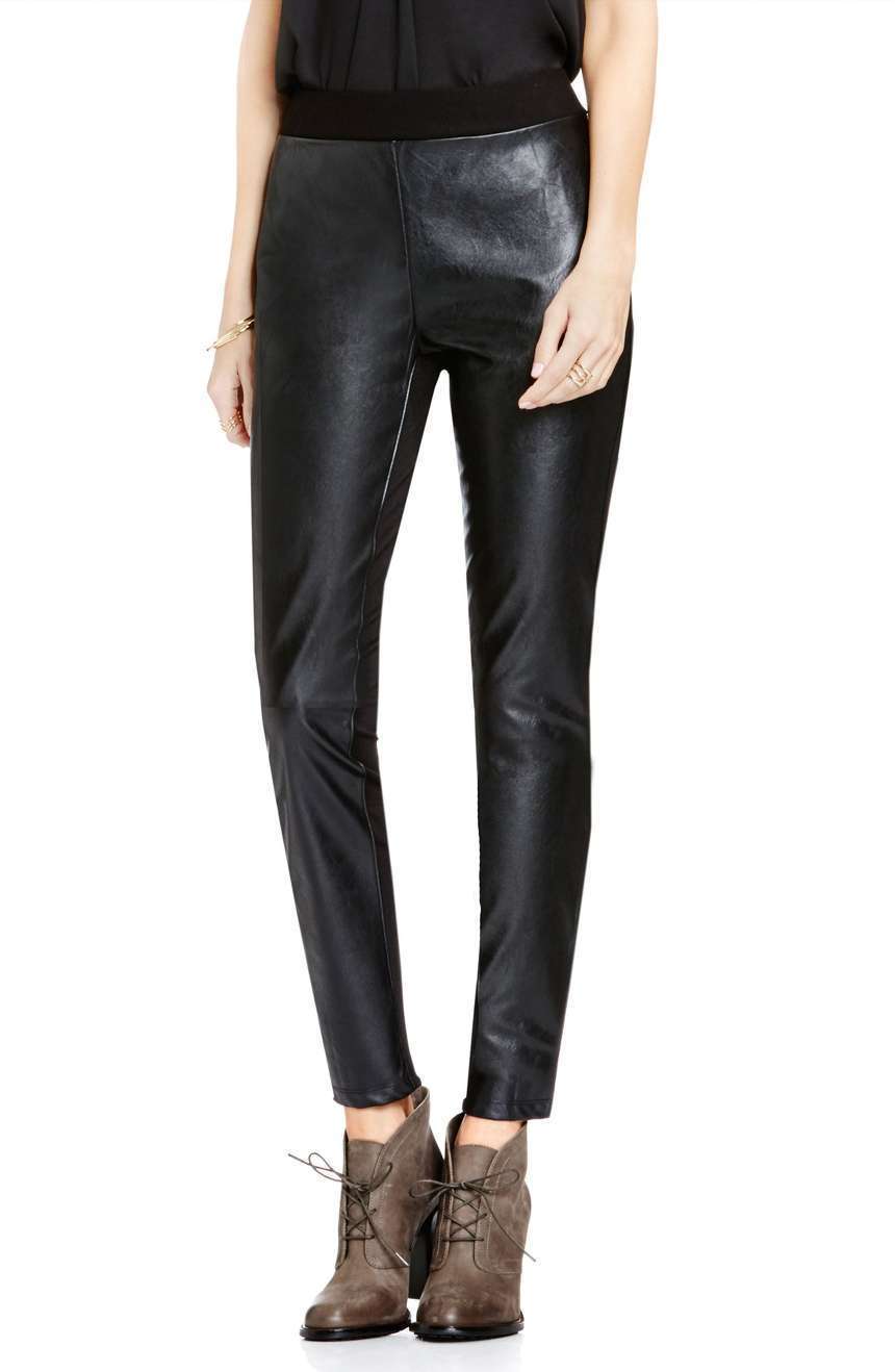 WOMEN LEATHER PANT GENUINE LAMBSKIN REAL LEATHER TROUSER LOWER BOTTOMS ...