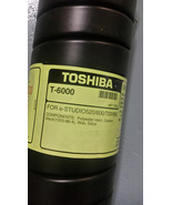 Genuine Toshiba T6000 (T-6000) Black Toner Cartridge - $65.00