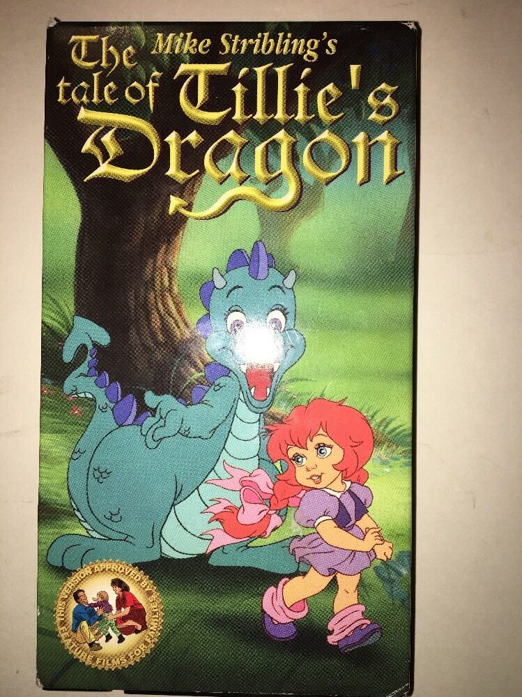 The Tale of Tillie's Dragon VHS Mike Stribling's TESTED RARE ...