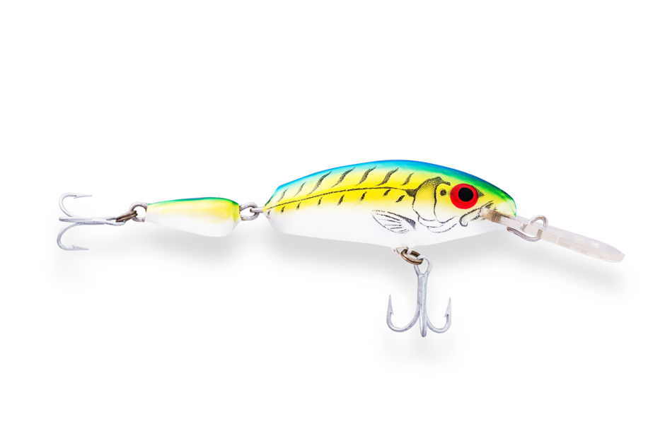 Cast//Troll lure for Trout//Salmon//Walley//BASS//Muskie Ugly Duckling 7F Jointed DR