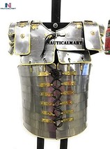 NauticalMart Roman Lorica SEGMENTATA Segment Plate Armor Brass Trimmed