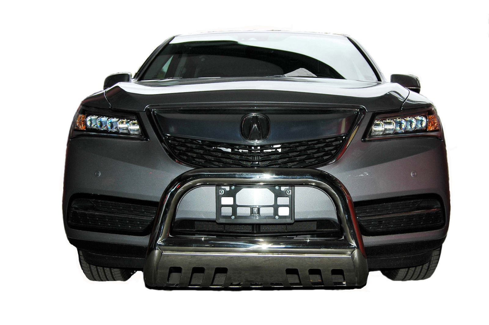 Wynntech Bull Bar with Skid Plate Front Bumper Guard for Acura MDX 2014