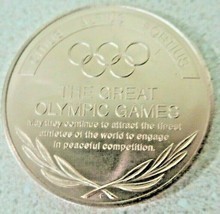 MUNICH GERMANY SAPPORO JAPAN,THE GREAT OLYMPIC MOMENTS  XX OLYMPIAD,TOKEN - $20.25