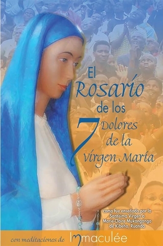   libro de bolsillo de el rosario de los 7 dolores  seven sorrows rosary  booklet with immaculee
