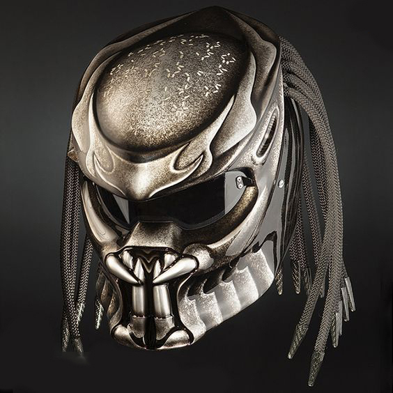 COOL PREDATOR HELMET STREET FIGHTER STYLE DOT APPROVED - Helmets