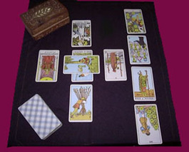 FULL CELTIC CROSS TAROT READING FROM 100 YEAR OLD WITCH ALBINA Witch Cas... - $44.00