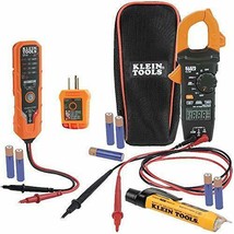 Klein Tools CL120VP Electrical Voltage Test Kit with Clamp Meter Three Tester... - $116.81