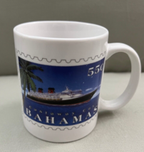 Disney Cruise Line Bahamas Postage Stamp Ceramic Mug NEW image 2