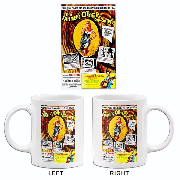 The Farmer's Other Daughter - 1965 - Movie Poster Mug - Dinnerware ...