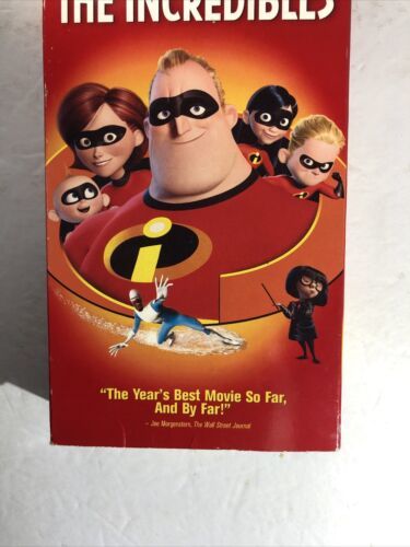 THE INCREDIBLES By Disney Pixar(VHS 2003)TESTED-RARE VINTAGE ...