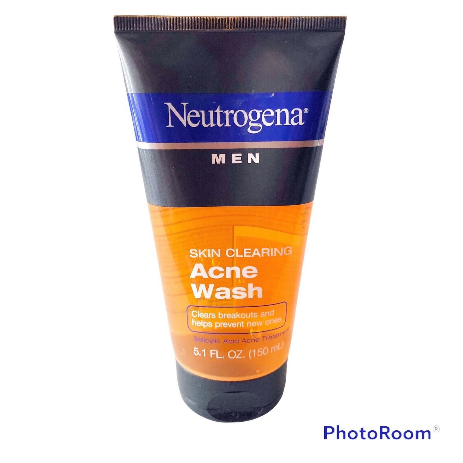 DISCONTINUED Neutrogena Men Skin Clearing Acne Wash 5.1 ounce Cleanser EXP 3/23 - $21.99