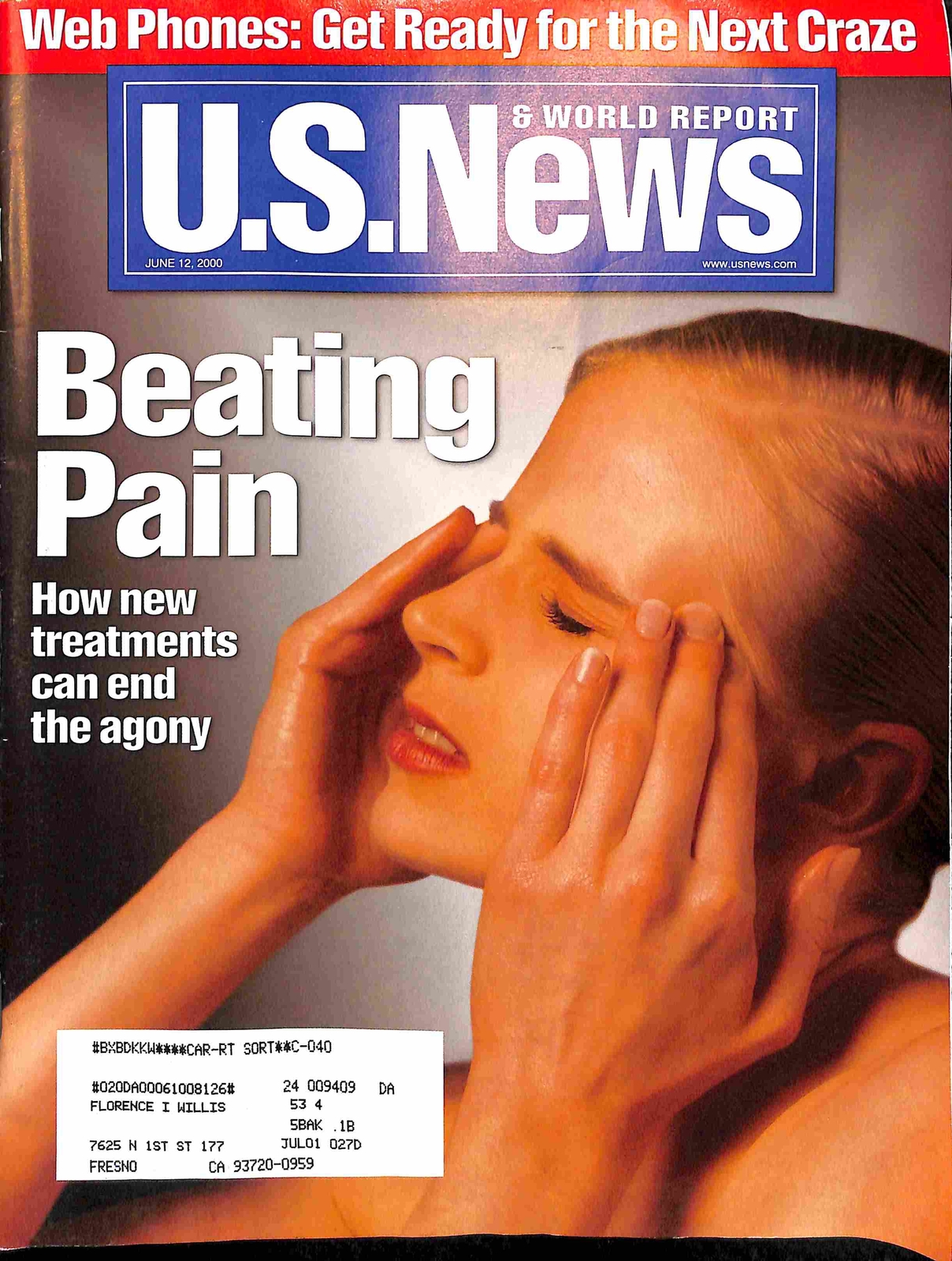 U.S. News and World Report, June 12 2000 Magazine Back Issues