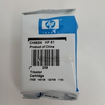 HP #61 Color Ink Cartridge 61 CH562WN NEW GENUINE No Box - $13.53