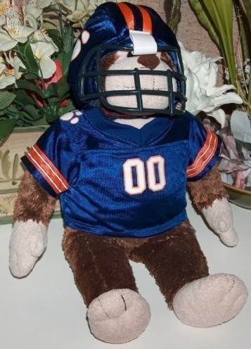 NFL Rush Zone San Francisco 49ers Football Teddy Bear Blue Plush Stuffed  Animal