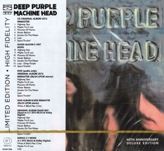Deep Purple Machine Head Blu-spec CD+DVD digipak - $15.00