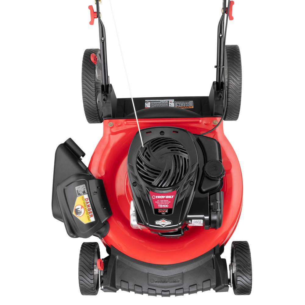 21 in. 140cc 500e Series Briggs and Stratton Engine 2in1 Gas Walk