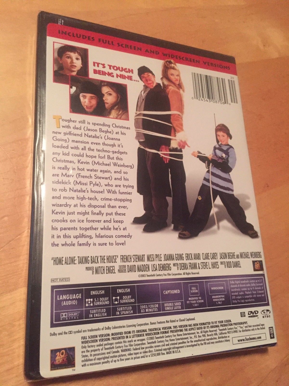 HOME ALONE 4 Taking Back The House DVD RARE COMEDY BRAND NEW & FACTORY ...