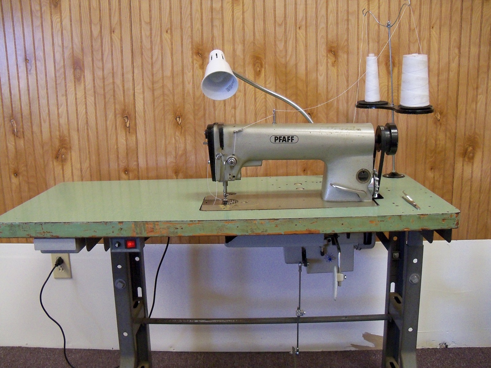 Pfaff 463 Industrial Sewing Machine w/ Table and 50 similar items