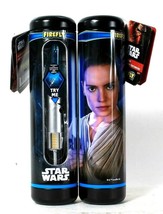 2 Firefly Star Wars Rey Lightsaber Blue Light Up Timer Soft Toothbrush Gift Set
