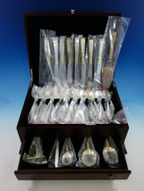 Golden Scroll by Gorham Sterling Silver Flatware Set For 8 Service 38 Pieces New - $2,722.50