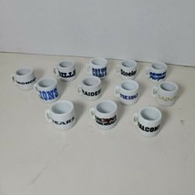 NFL Tiny Team Mugs : 12 Mini Mugs - $20.81