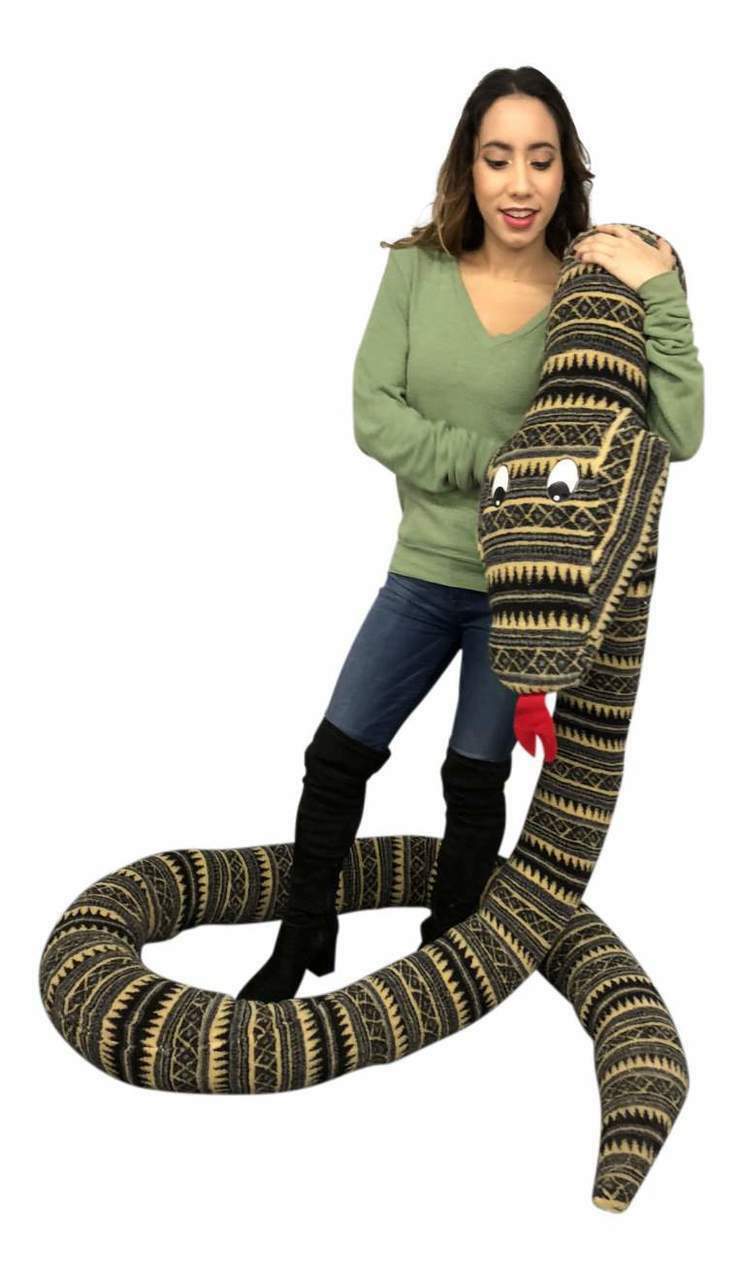 giant stuffed snake plush