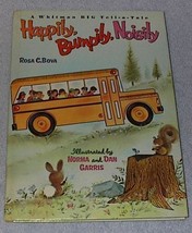 Old Childrens Book Whitman Big Tell A Tale Happily Bumpily - $6.00
