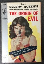 The Origin of Evil by Ellery Queen, Pocket Book #2926, 1956 - $15.00