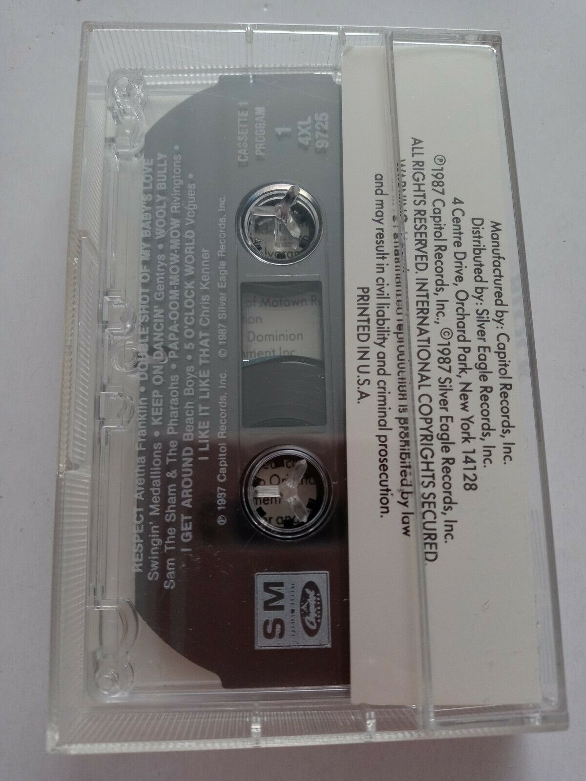 RARE ROCKIN' DOWN THE BLOCK 1975 COMPILATION 1987 CASSETTE - Cassettes