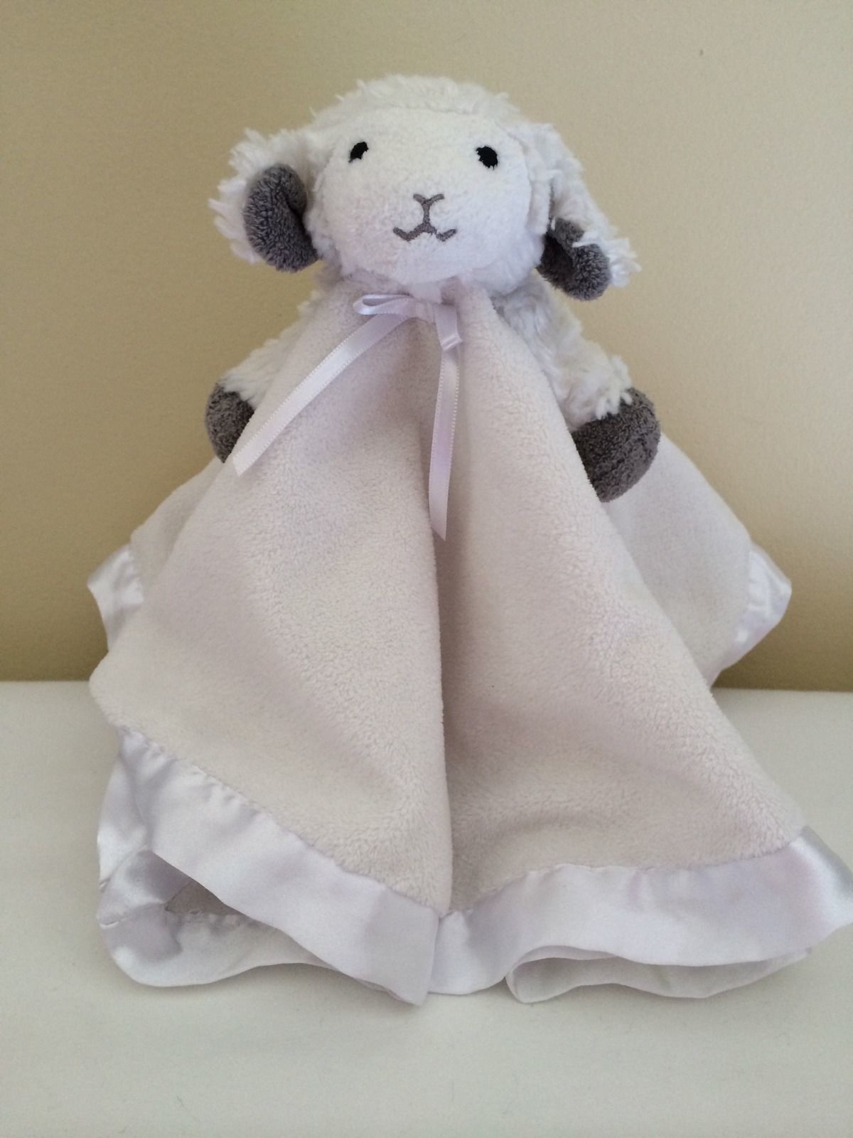 lamb lovey blanket