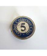 Vintage Goebel Collector&#39;s Club 5 Year Pin -Silvertone Metal - $5.99