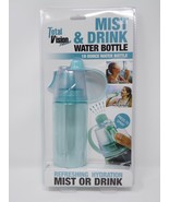 Total Vision Products 18 oz. Plastic Mist &amp; Drink Water Bottle - New - $14.99