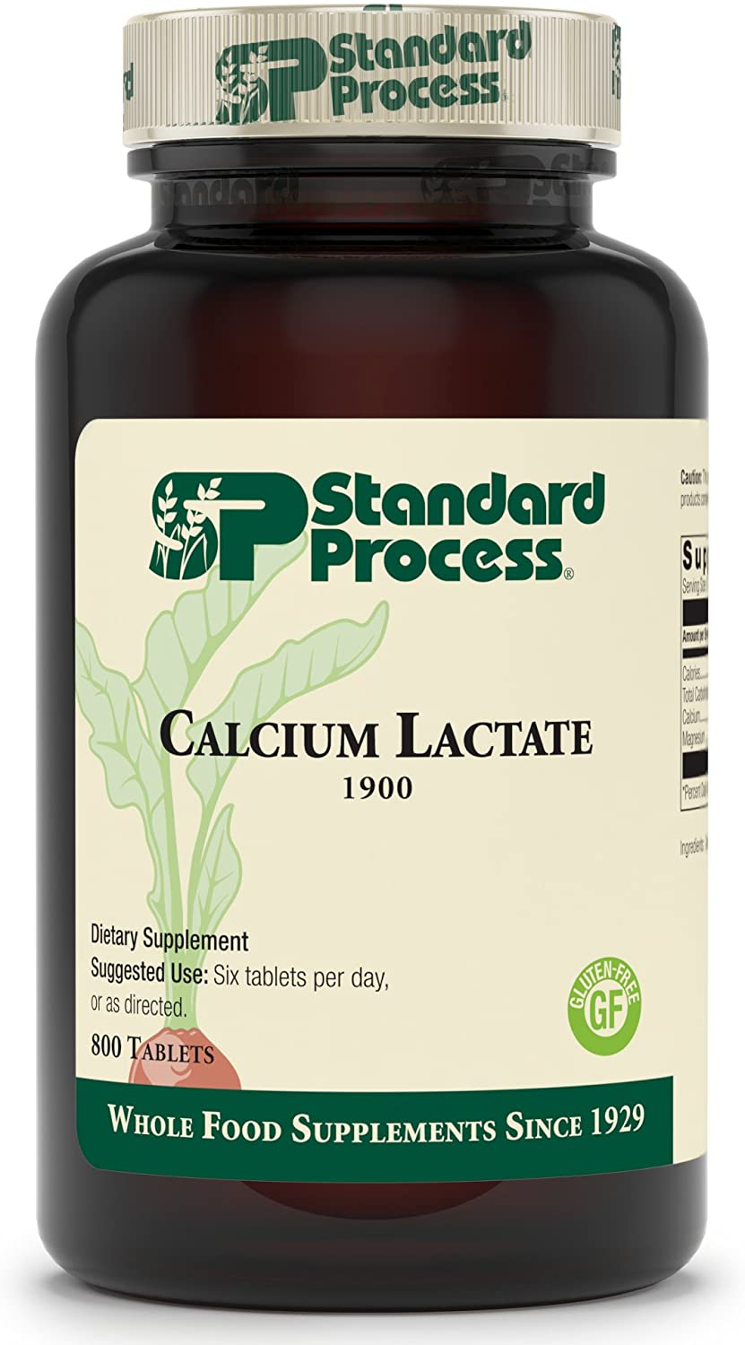 Standard Process Calcium Lactate 800 Tablets iPads, Tablets