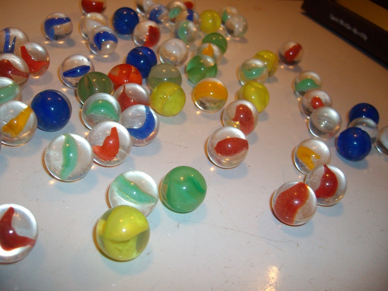 Sixty Old Marble King Marbles - Marbles